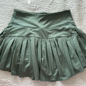 gold hinge skirt